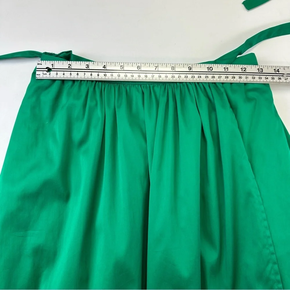 Hansen & Gretal maxi skirt XS Small cotton poplin lined wrap pockets Holiday - Picture 5 of 9